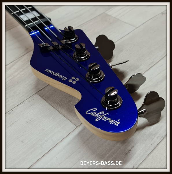 Sandberg California Grand Dark TM4 Custom, San Remo Blue Highgloss